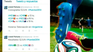 Cómo usar los hashtag de las Selecciones para el Mundial Brasil 2014?